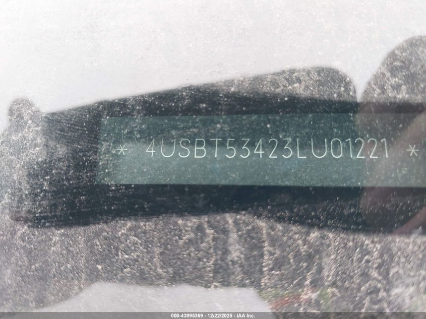 2003 BMW Z4 3.0I VIN: 4USBT53423LU01221 Lot: 43995369