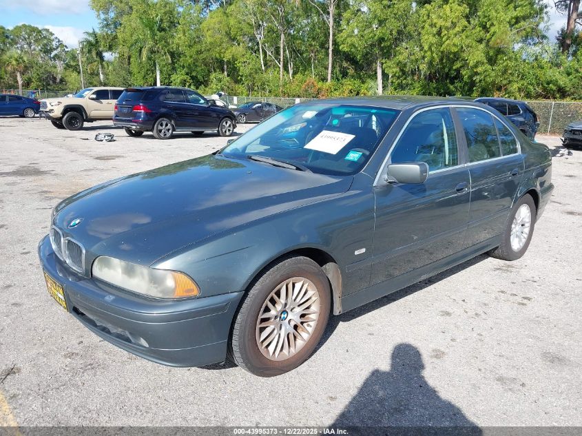 2003 BMW 530Ia VIN: WBADT63463CK45010 Lot: 43995373