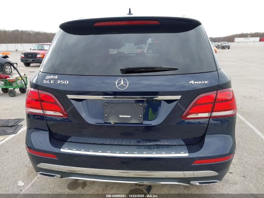 2017 Mercedes-Benz Gle 350 4Matic VIN: 4JGDA5HB4HA979072 Lot: 43995381
