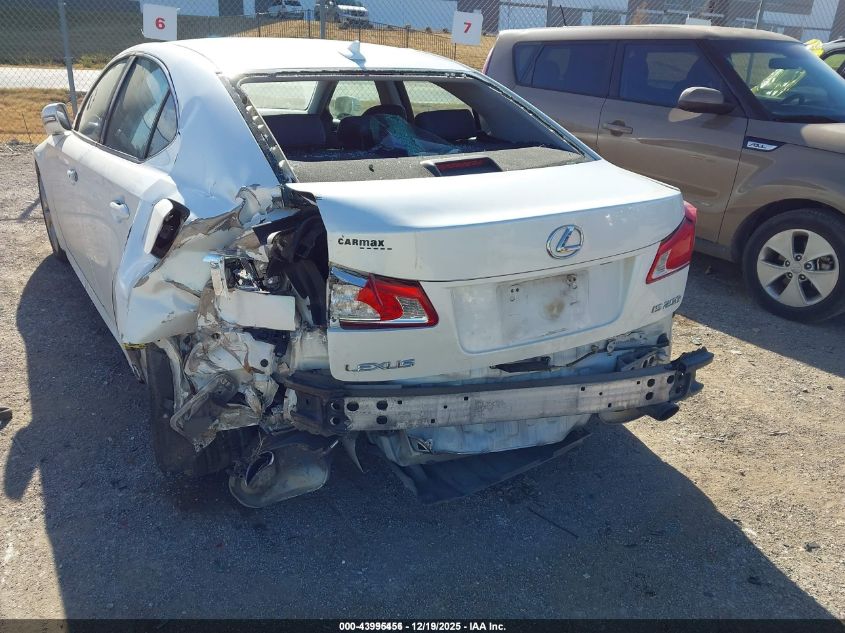2010 Lexus Is 250 VIN: JTHBF5C26A5124701 Lot: 43995456