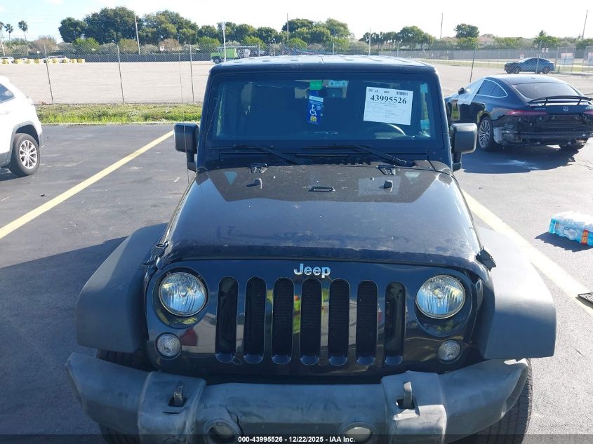 2015 Jeep Wrangler Unlimited Sport VIN: 1C4BJWDG7FL771594 Lot: 43995526