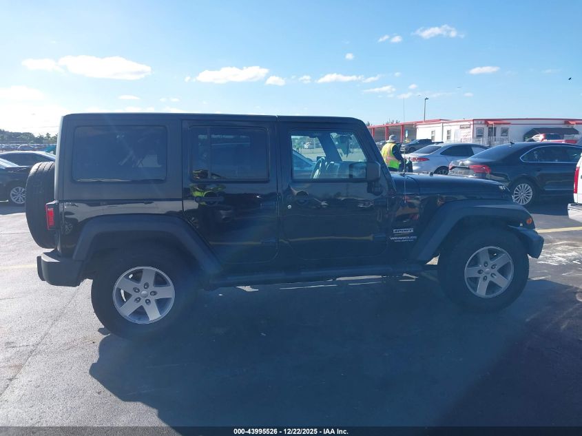 2015 Jeep Wrangler Unlimited Sport VIN: 1C4BJWDG7FL771594 Lot: 43995526