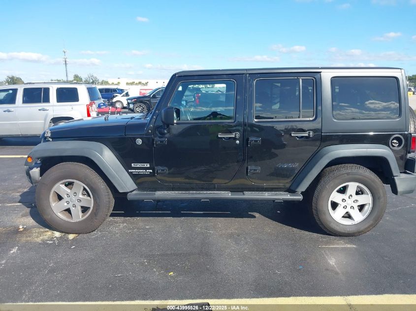 2015 Jeep Wrangler Unlimited Sport VIN: 1C4BJWDG7FL771594 Lot: 43995526