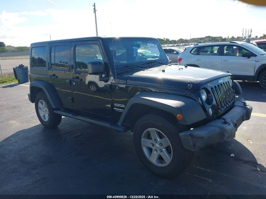 2015 Jeep Wrangler Unlimited Sport VIN: 1C4BJWDG7FL771594 Lot: 43995526