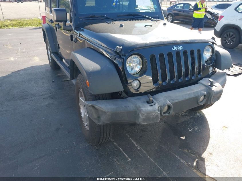 2015 Jeep Wrangler Unlimited Sport VIN: 1C4BJWDG7FL771594 Lot: 43995526