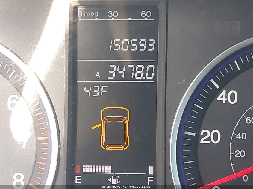 2008 Honda Cr-V Ex VIN: 5J6RE48578L011078 Lot: 43995527