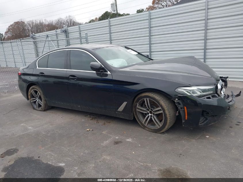 2021 BMW 530I VIN: WBA53BH06MWX01543 Lot: 43995532