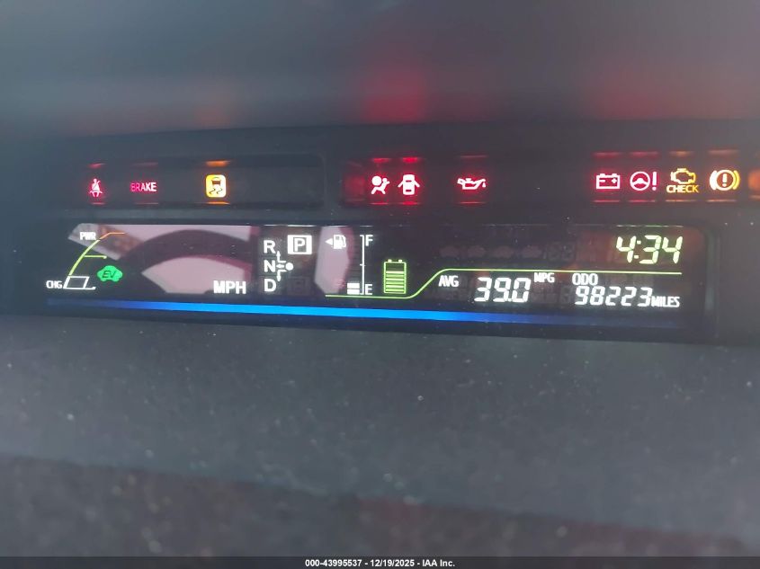 2014 Toyota Prius V Three VIN: JTDZN3EU1E3323596 Lot: 43995537