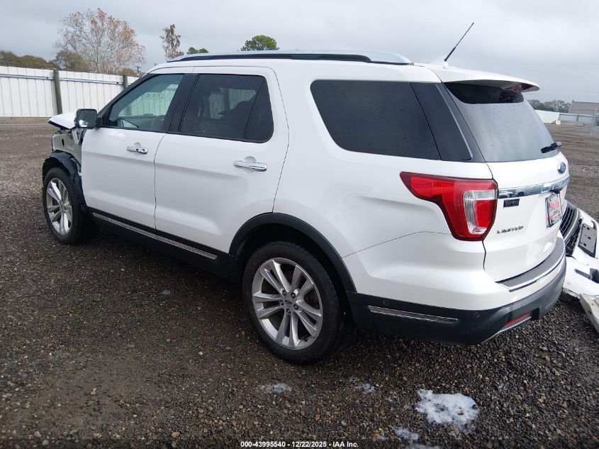 2018 Ford Explorer Limited VIN: 1FM5K7F85JGB39244 Lot: 43995540
