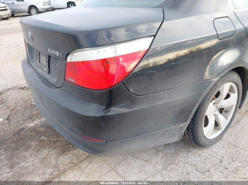 2008 BMW 528I VIN: WBANU53538CT12495 Lot: 43995542