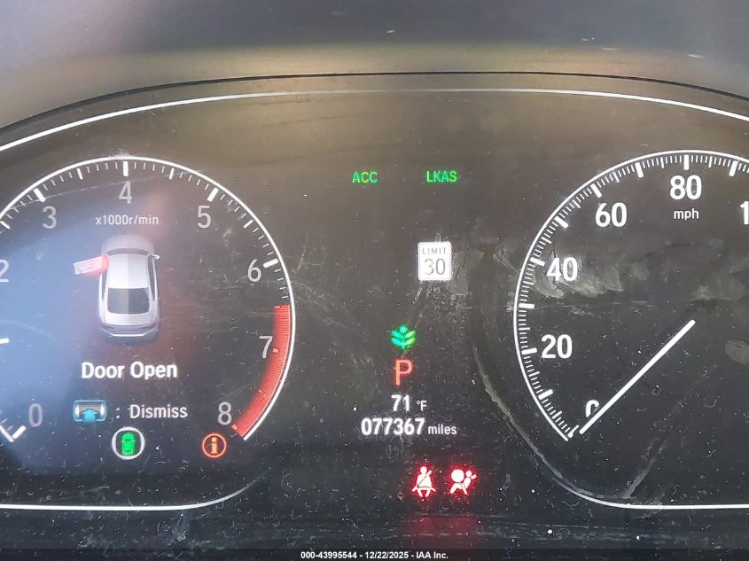 2020 Honda Accord Ex VIN: 1HGCV1F47LA031924 Lot: 43995544