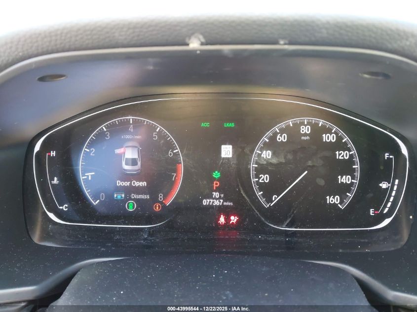 2020 Honda Accord Ex VIN: 1HGCV1F47LA031924 Lot: 43995544