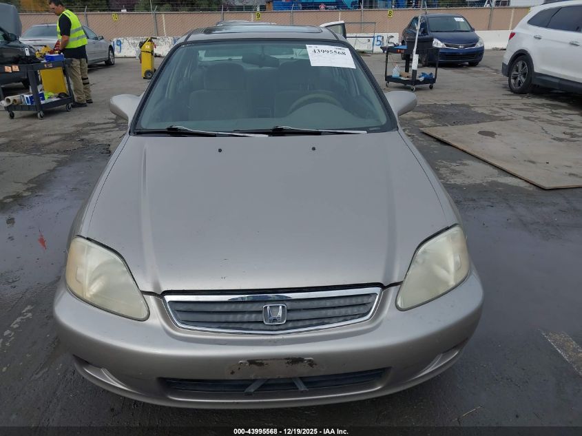 2000 Honda Civic Ex VIN: 2HGEJ8649YH509928 Lot: 43995568