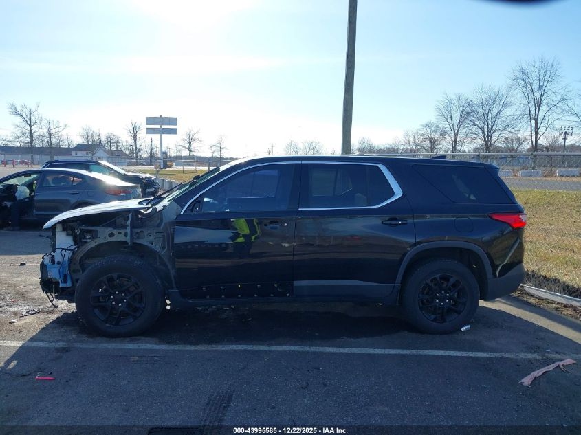 2018 Chevrolet Traverse Ls VIN: 1GNERFKW2JJ144054 Lot: 43995585