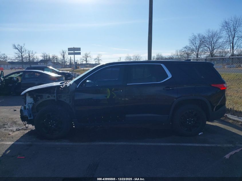 2018 Chevrolet Traverse Ls VIN: 1GNERFKW2JJ144054 Lot: 43995585