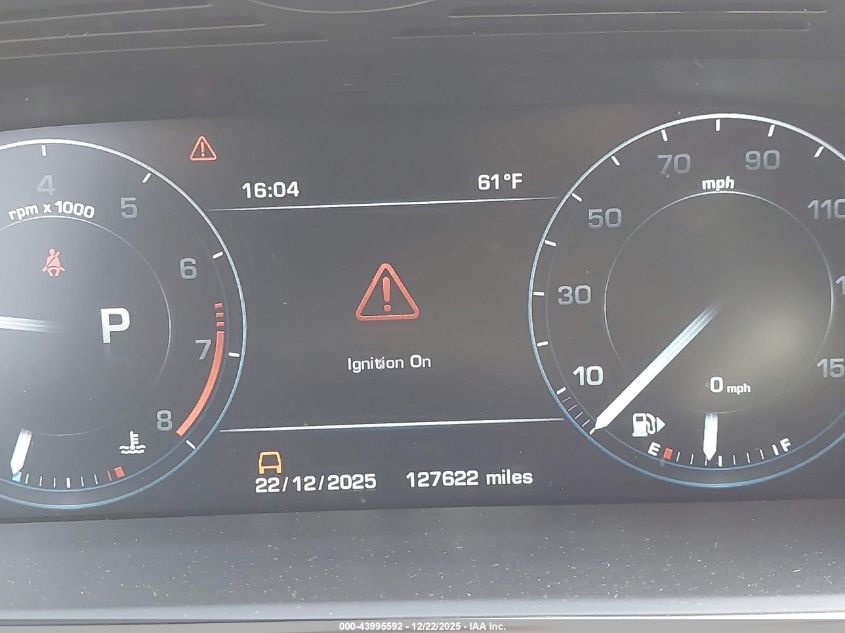 2016 Land Rover Range Rover 3.0L V6 Supercharged Hse VIN: SALGS2VF4GA279712 Lot: 43995592