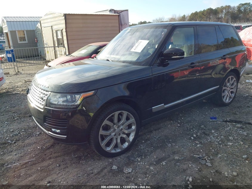 2016 Land Rover Range Rover 3.0L V6 Supercharged Hse