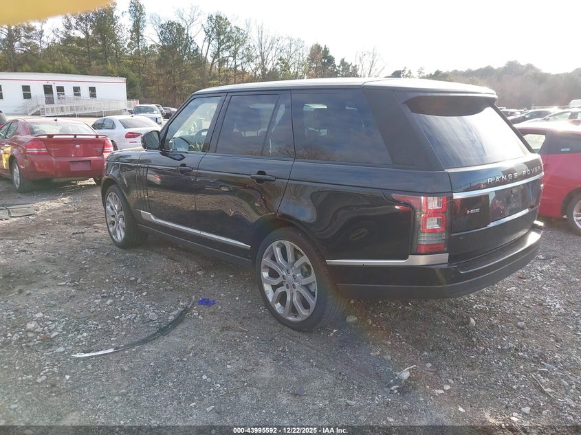 2016 Land Rover Range Rover 3.0L V6 Supercharged Hse