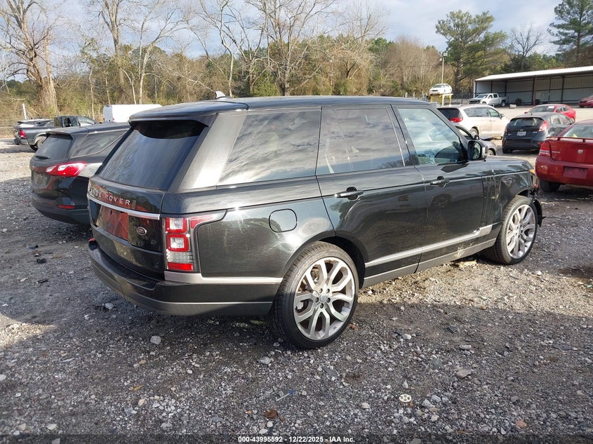 2016 Land Rover Range Rover 3.0L V6 Supercharged Hse