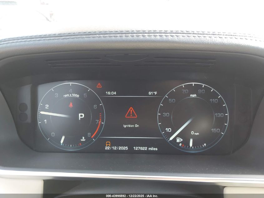 2016 Land Rover Range Rover 3.0L V6 Supercharged Hse VIN: SALGS2VF4GA279712 Lot: 43995592