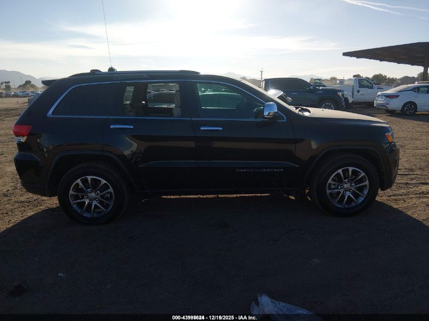 2015 Jeep Grand Cherokee Limited VIN: 1C4RJEBG1FC217804 Lot: 43995624