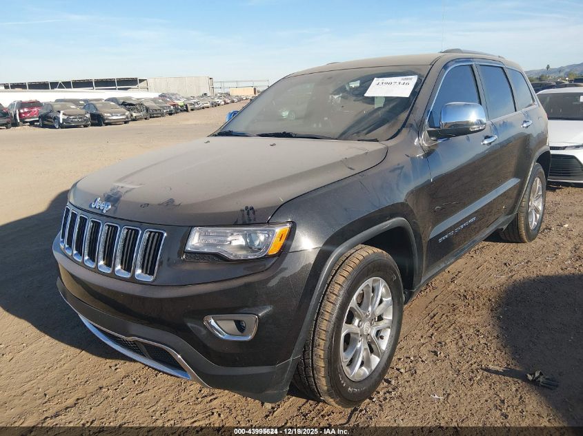 2015 Jeep Grand Cherokee Limited VIN: 1C4RJEBG1FC217804 Lot: 43995624