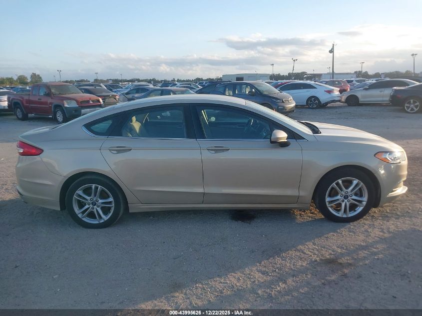 2018 Ford Fusion Se VIN: 3FA6P0HDXJR200355 Lot: 43995626