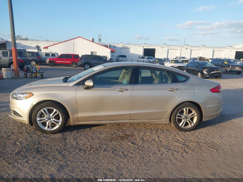 2018 Ford Fusion Se VIN: 3FA6P0HDXJR200355 Lot: 43995626