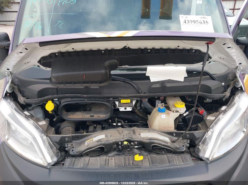 2025 Ram Promaster 2500 Tradesman High Roof 159 Wb W/Pass Seat VIN: 3C6LRVDG7SE517580 Lot: 43995635