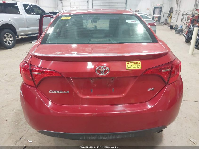 2018 Toyota Corolla Se VIN: 5YFBURHE2JP828155 Lot: 43995653