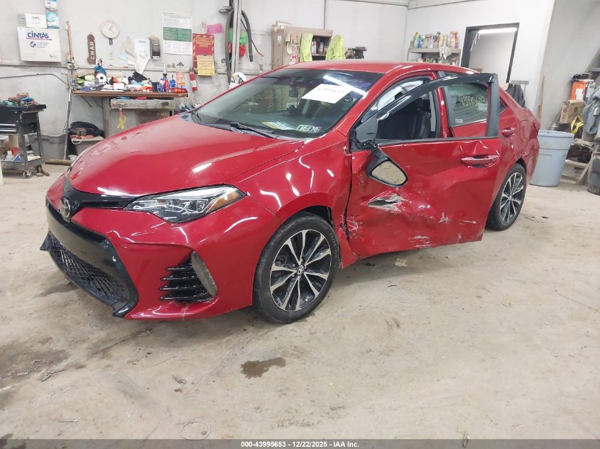 2018 Toyota Corolla Se VIN: 5YFBURHE2JP828155 Lot: 43995653