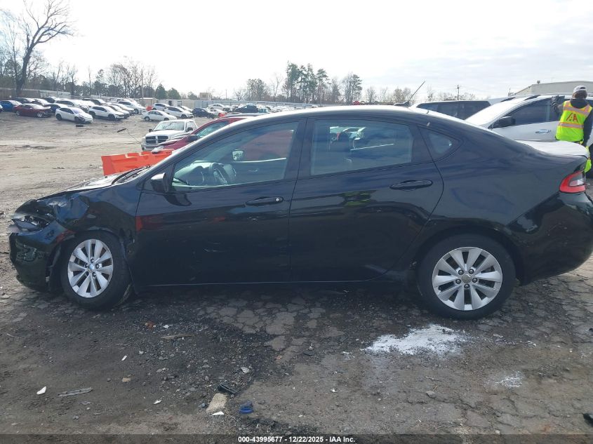 2014 Dodge Dart Sxt VIN: 1C3CDFBB7ED746727 Lot: 43995677