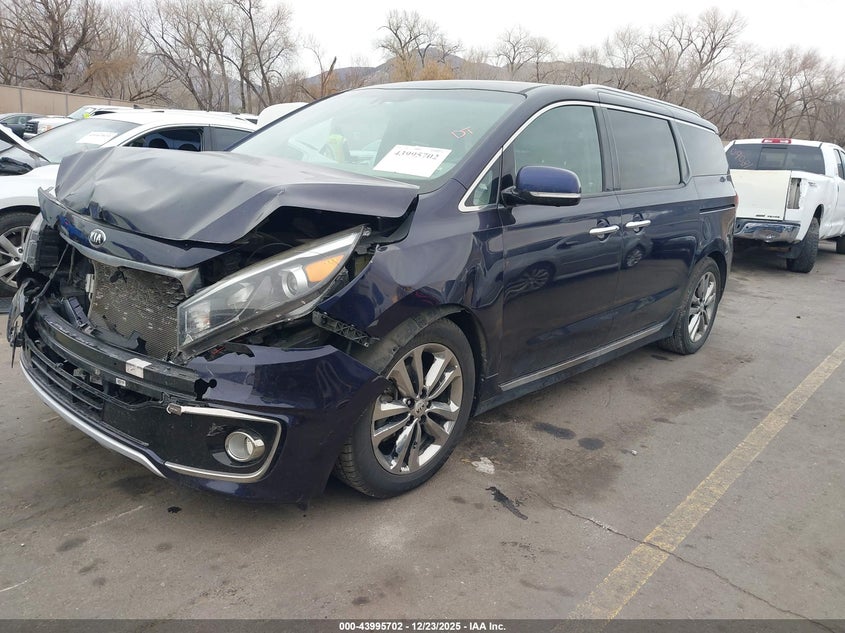 VIN KNDME5C12J6363953 2018 KIA SEDONA SX LIMITED