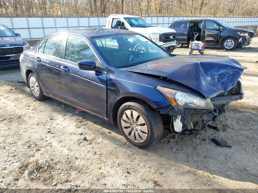 2010 Honda Accord 2.4 Lx VIN: 1HGCP2F30AA085747 Lot: 43995703