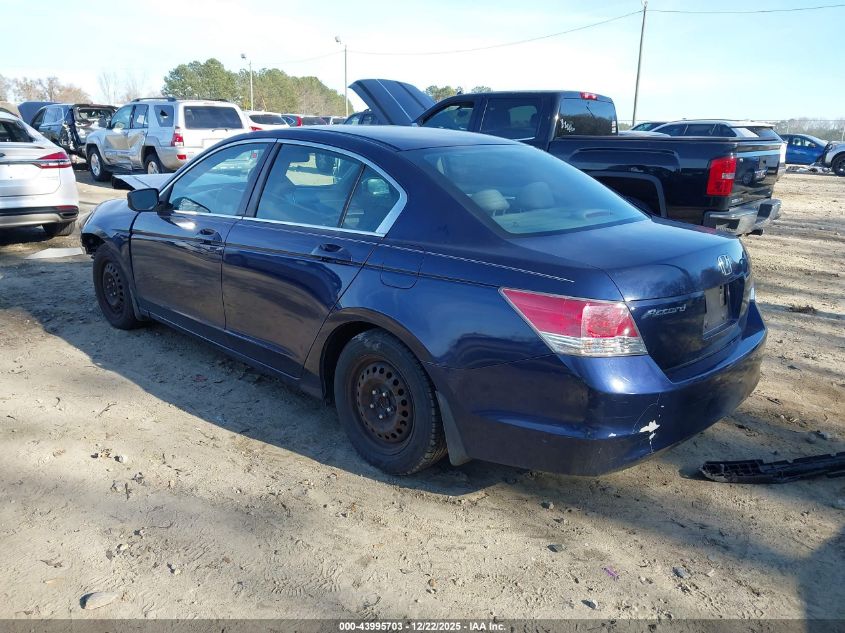 2010 Honda Accord 2.4 Lx VIN: 1HGCP2F30AA085747 Lot: 43995703