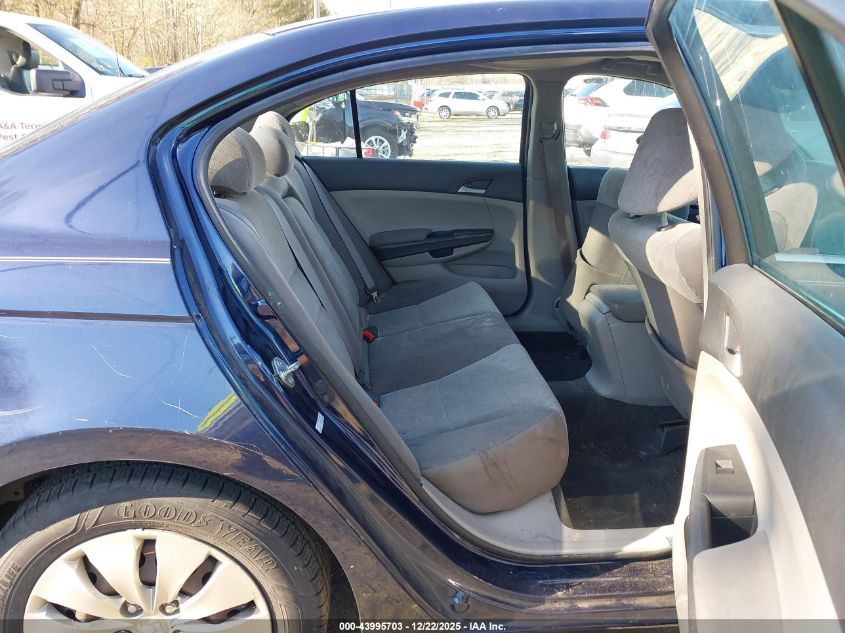 2010 Honda Accord 2.4 Lx VIN: 1HGCP2F30AA085747 Lot: 43995703