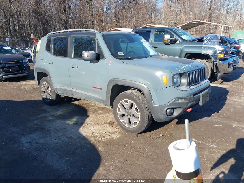 2015 Jeep Renegade Trailhawk VIN: ZACCJBCT5FPB37661 Lot: 43995732