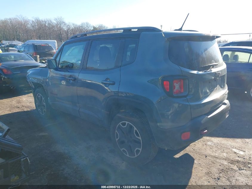 2015 Jeep Renegade Trailhawk VIN: ZACCJBCT5FPB37661 Lot: 43995732