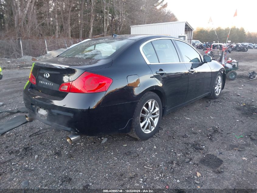 2008 Infiniti G35X VIN: JNKBV61F98M272453 Lot: 43995746