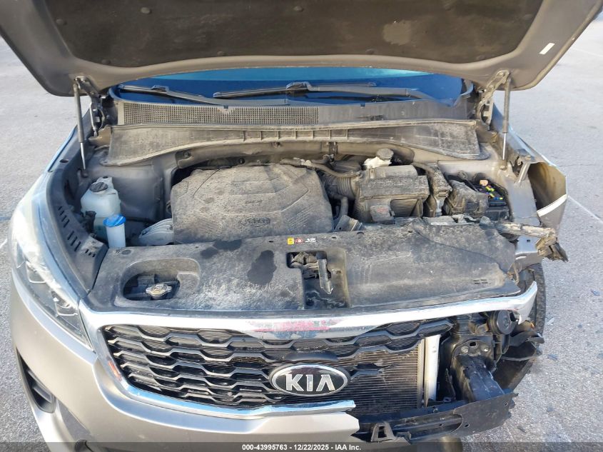 2019 Kia Sorento 3.3L Lx VIN: 5XYPGDA56KG498665 Lot: 43995763