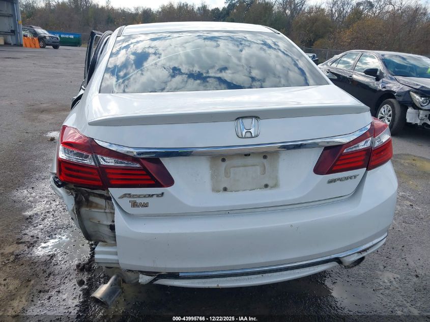 2016 Honda Accord Sport VIN: 1HGCR2F51GA089357 Lot: 43995766
