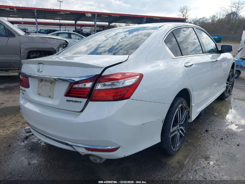 2016 Honda Accord Sport VIN: 1HGCR2F51GA089357 Lot: 43995766