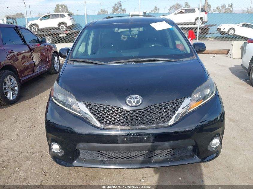 2015 Toyota Sienna Se Premium 8 Passenger VIN: 5TDXK3DC7FS623362 Lot: 43995775