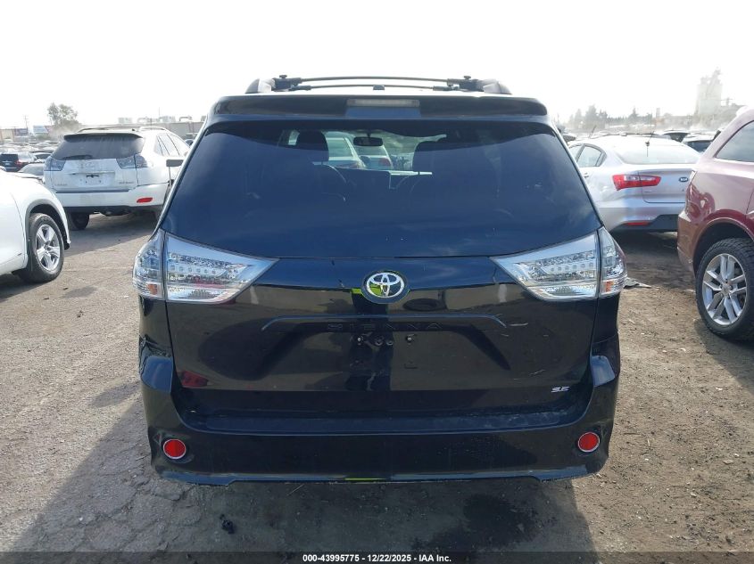2015 Toyota Sienna Se Premium 8 Passenger VIN: 5TDXK3DC7FS623362 Lot: 43995775