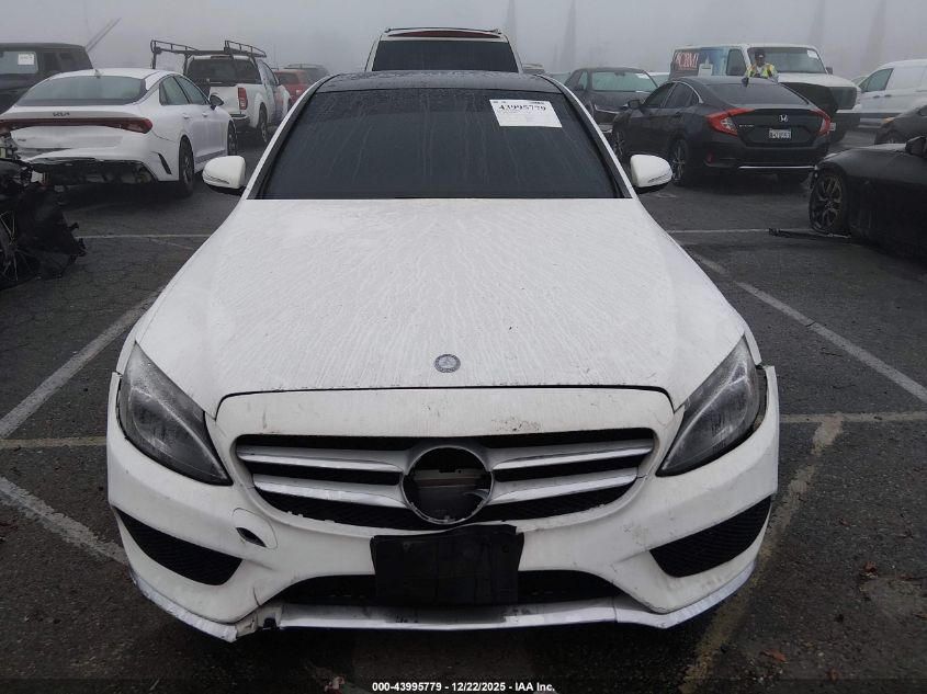 2015 Mercedes-Benz C 300 Sport VIN: 55SWF4JB1FU056988 Lot: 43995779