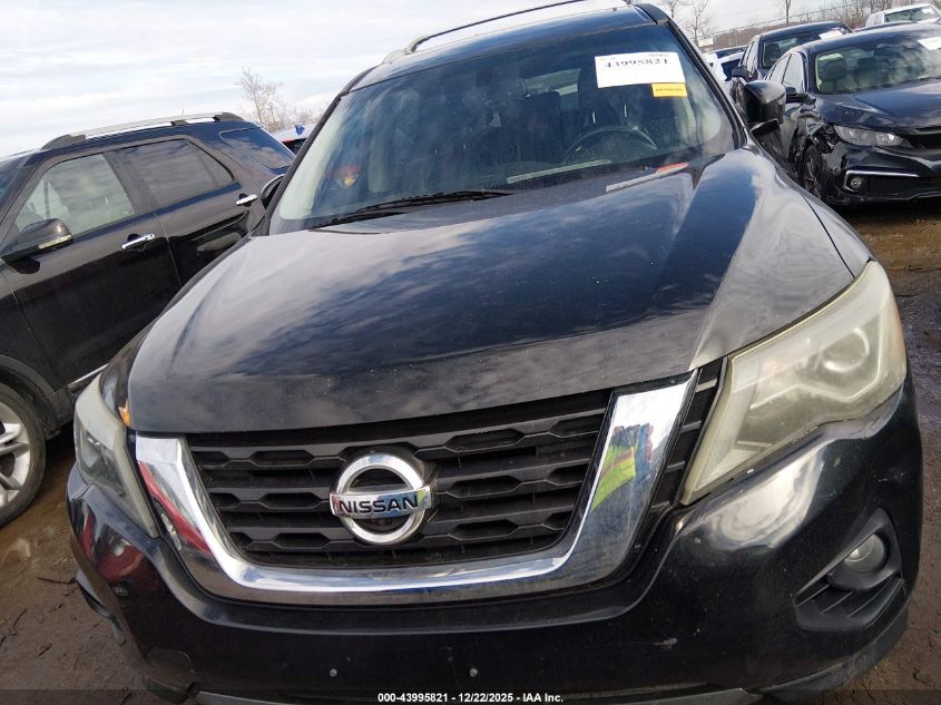 2017 Nissan Pathfinder Sl VIN: 5N1DR2MN1HC638689 Lot: 43995821