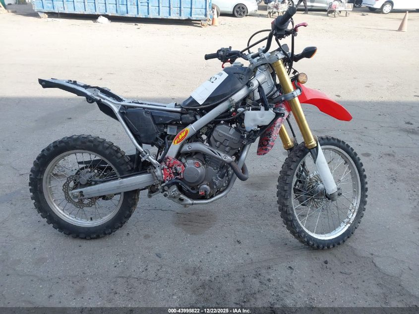2015 Honda Crf250 L VIN: MLHMD3819F5203613 Lot: 43995822