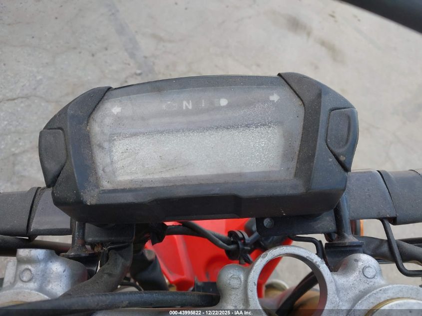 2015 Honda Crf250 L VIN: MLHMD3819F5203613 Lot: 43995822