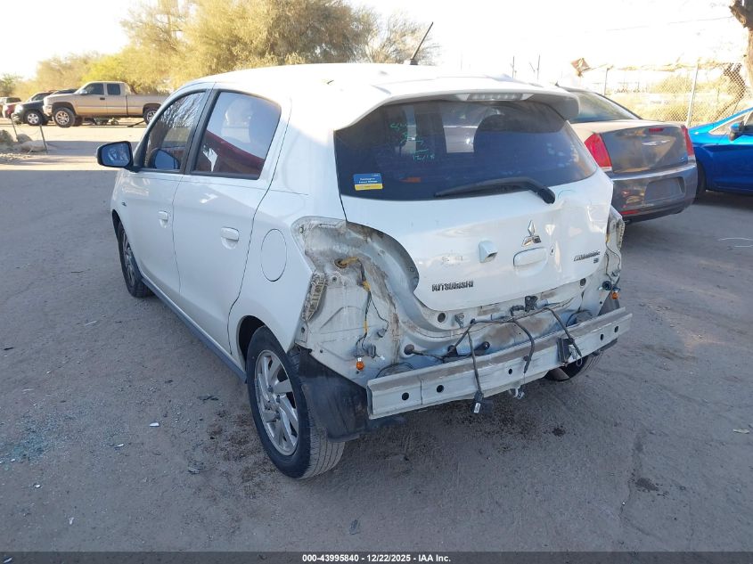 2017 Mitsubishi Mirage Se VIN: ML32A4HJ6HH013930 Lot: 43995840