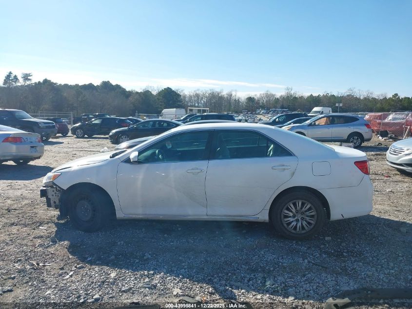 2012 Toyota Camry Le VIN: 4T1BF1FK9CU564907 Lot: 43995841